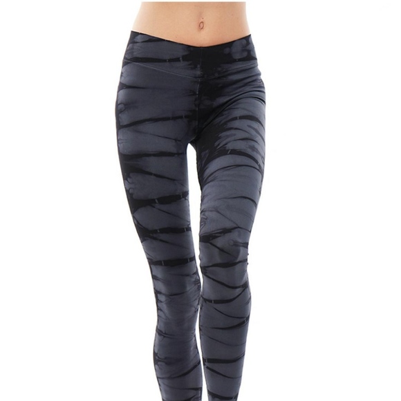NUX Pants - NUX Leggings - Black & Grey - Size S